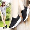 Spring And Autumn New Style Of Flying Mesh Breathable Sports Casual Shoes Korean Style Thick Sole Rocking Shoes Women's Shoes