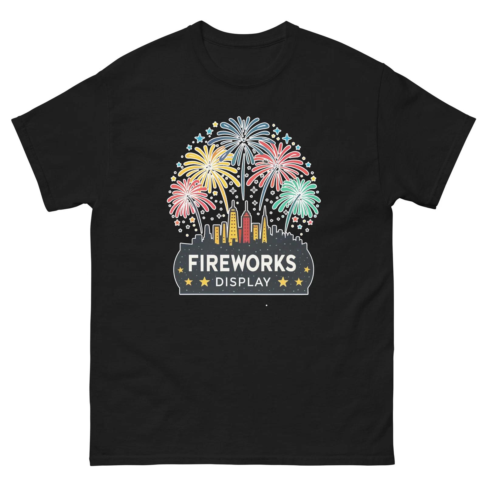 

Fireworks Display Event Attraction Social Gathering T-Shirt 2XL