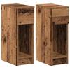 VidaXL Bedside Tables with Drawer 2 Pcs Old Wood 20x36x60 Cm, Side Table, Bedside Cabinet, Side Table for the 858710