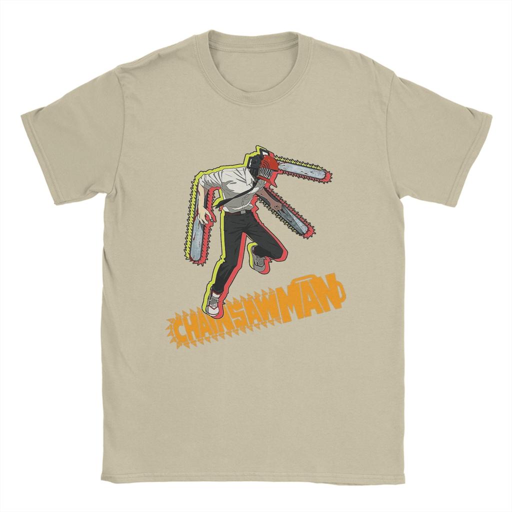 Streetwear T Shirt Summer Chainsaw Man Denji Asleep Leisure T Shirts Cotton Tee Shirt Men Y2K Funny Pattern Short Sleeve Tops