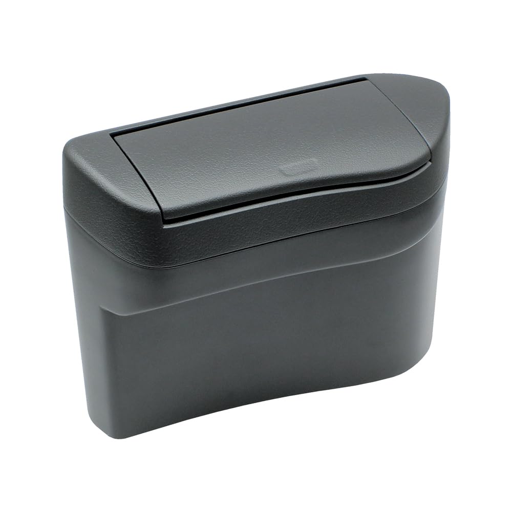 Tsuchiya Yac Side Trash Can for Toyota 40 Series Alphard and Passenger Vehicle-Specific Vellfire, Side, Black, 1L, SY-AV9