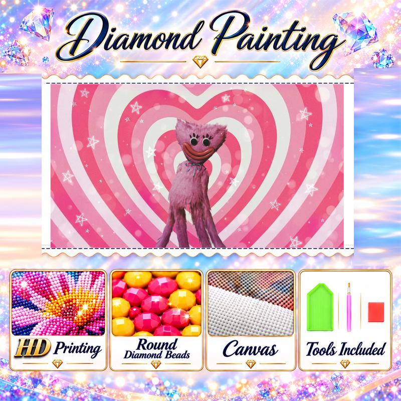 Kissy Missy 5D Diamond Painting Kit DIY Full Drill Diamond Art Home Wall Decor