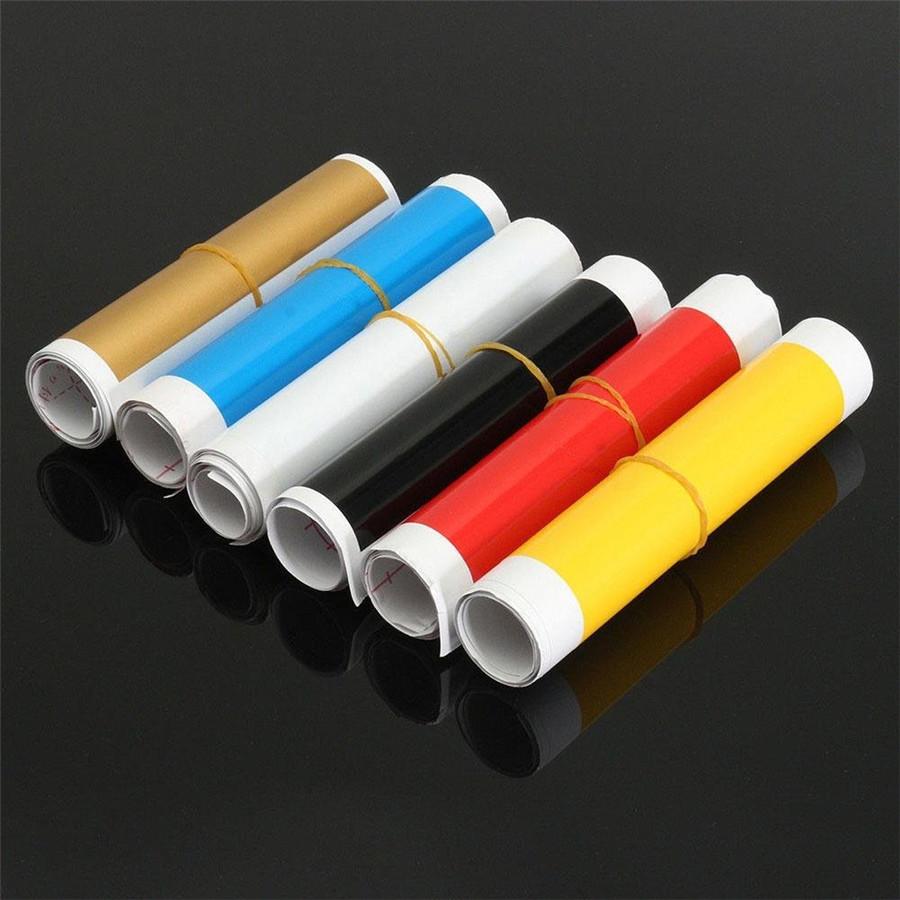 6"x60" Car Vinyl Windshield Decal Strip Racing Stripe Reflective Sticker Black