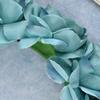 Fashion Women Bride Flowers Headband Mexican Style Rose Flower Crown Hairband Ladies Elastic Beach Hair Accessories Headband