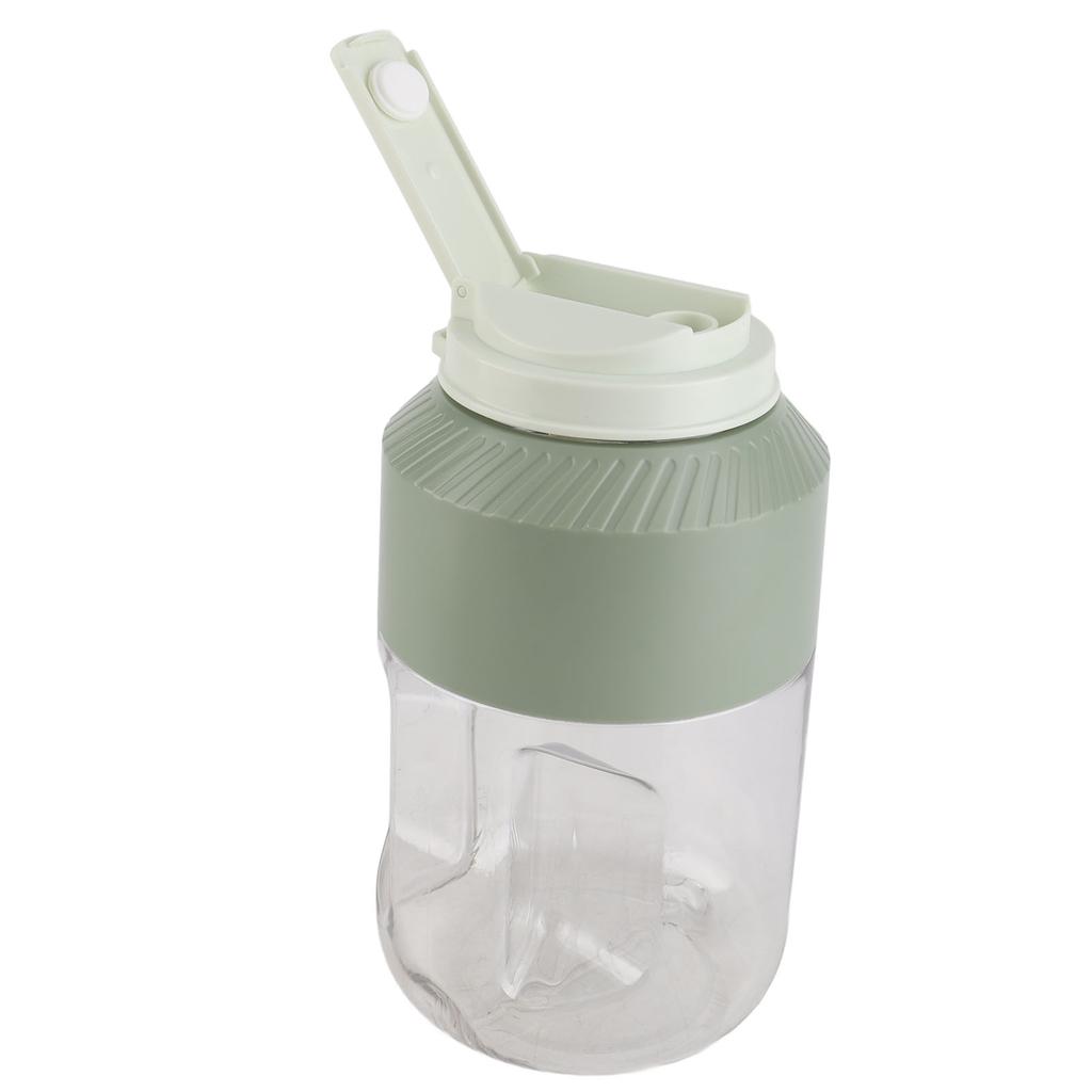 Portable Blender 1L Dual Lid Efficient Use Convenient Strap Rechargeable Cordless Blender for Outdoor Travel Gym Party