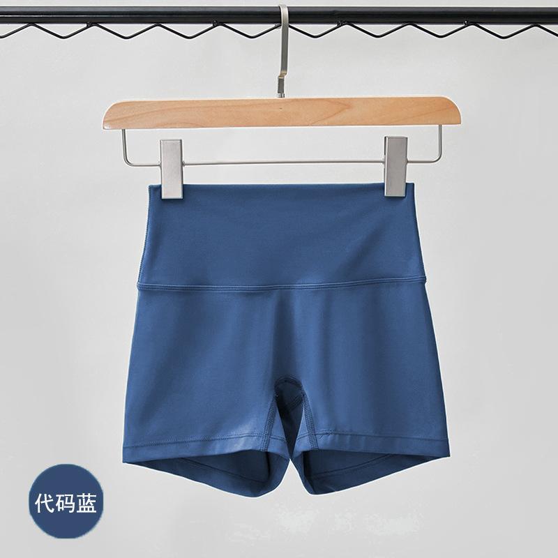Sports Shorts Spring and Summer New Solid Color Yoga Shorts Tight High Waist Elastic Sports Fitness Three-point Yoga Pants Women