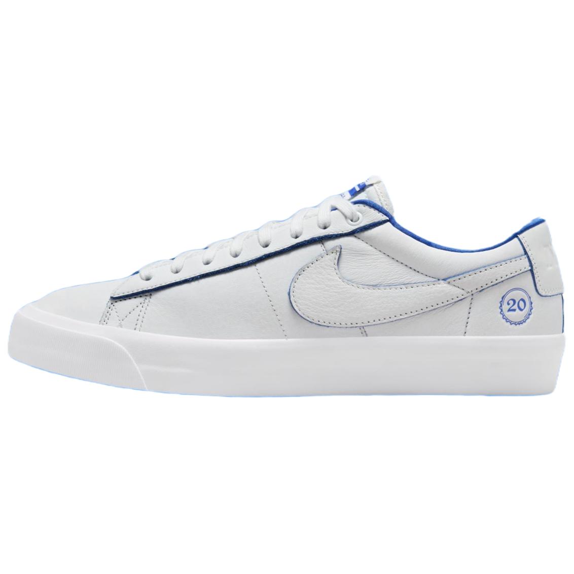 

Nike Sb Blazer Low Pro Gt Premium Fine China Обувь для скейтборда FZ1300-100 43 белый