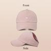 Kids Baseball Caps for Boys Girls Sun Hat Love Heart Hollow High Ponytail Caps Children Adjustable Baseball Caps for 4-12 Years