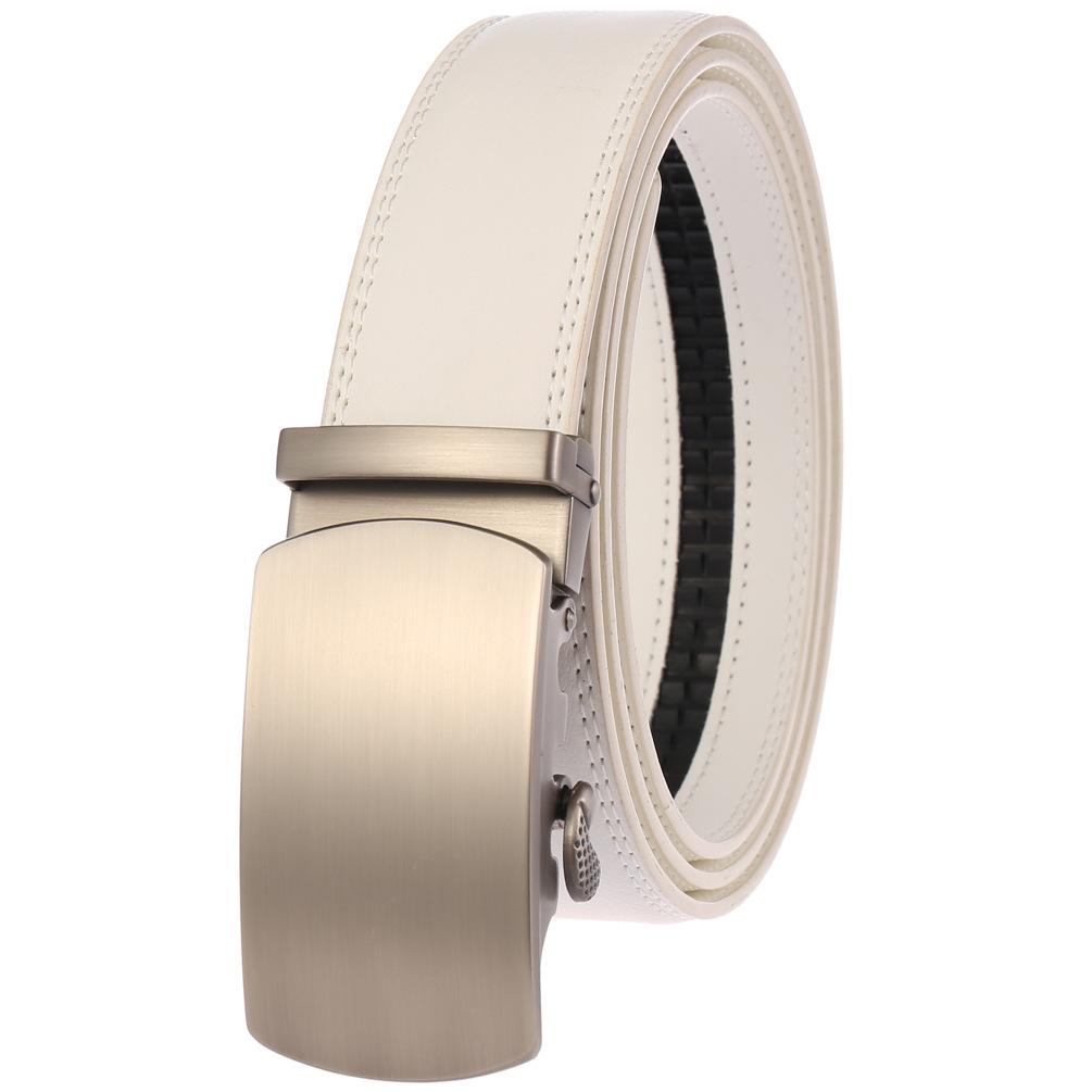 

Ремень из двухслойной коровьей кожи, деловой ремень с автоматической пряжкой Ly25-1064-1 110-130CM