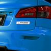 3D fémötvözet stílusú autó embléma karosszéria matricák kiegészítők Mitsubishi Ralliart Lancer EX Outlander ASX Competition Pajero számára