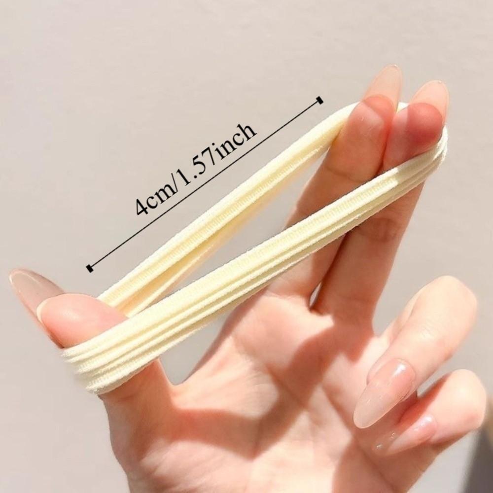 10Pcs Thick Multi Color Ponytail Holders Soft Stretchy Elastic Hair Bands Headband Girls