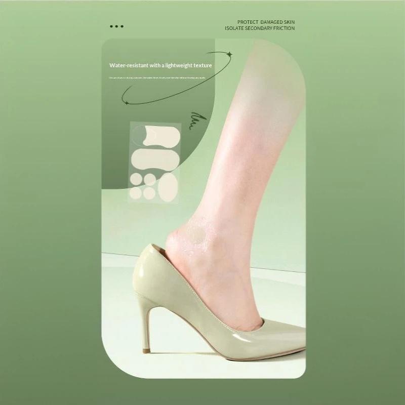 Anti-Wear Foot Patches Women Men Invisible Gel Heel Protector Foot Care Adhesive Patch Stickers Cushion Foot Care Tool