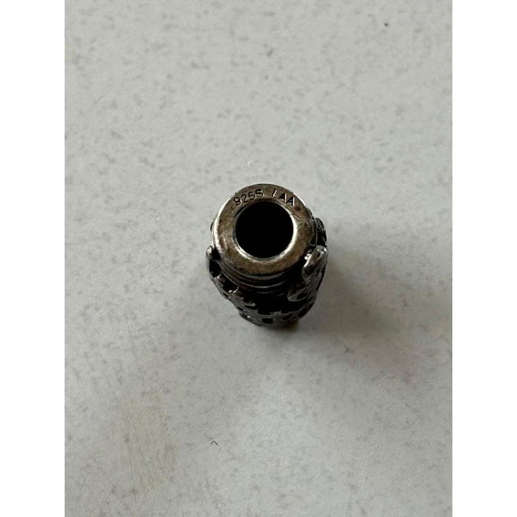 Used [Price reduction] Trollbeads genuine 925S LAA engraved openwork beads charm