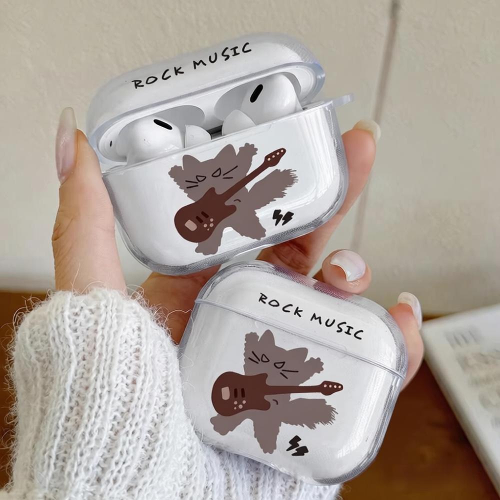 Cute Cartoon Cat Earphone Case for Airpods 4th 3rd 2 Pro 3 Shockproof Cover for Airpod 2 3 1 Protective Accessorie Shell Fundas