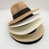 Big Eaves Travel Sun Protection Hat Top Hat Men's Sun Hat, Outdoor Straw Hat Jazz Hat Crimped British Top Hat