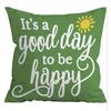 Succulent Plant Spring - Themed Pillowcasebedroom Living Room Sofa Home Decor Polyester Cushion Cover With Zipper