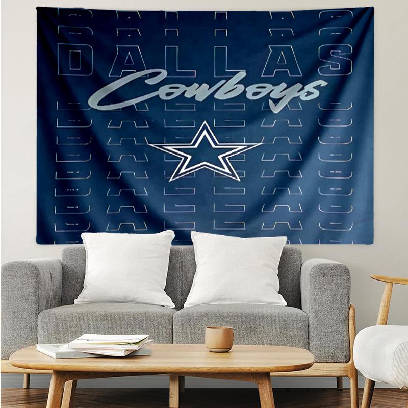 Dallas Cowboys Tapestry for Bedroom Aesthetic Classroom Tapestries Wall Hanging for Living Room Dorm Office,Ideal Creative Gift