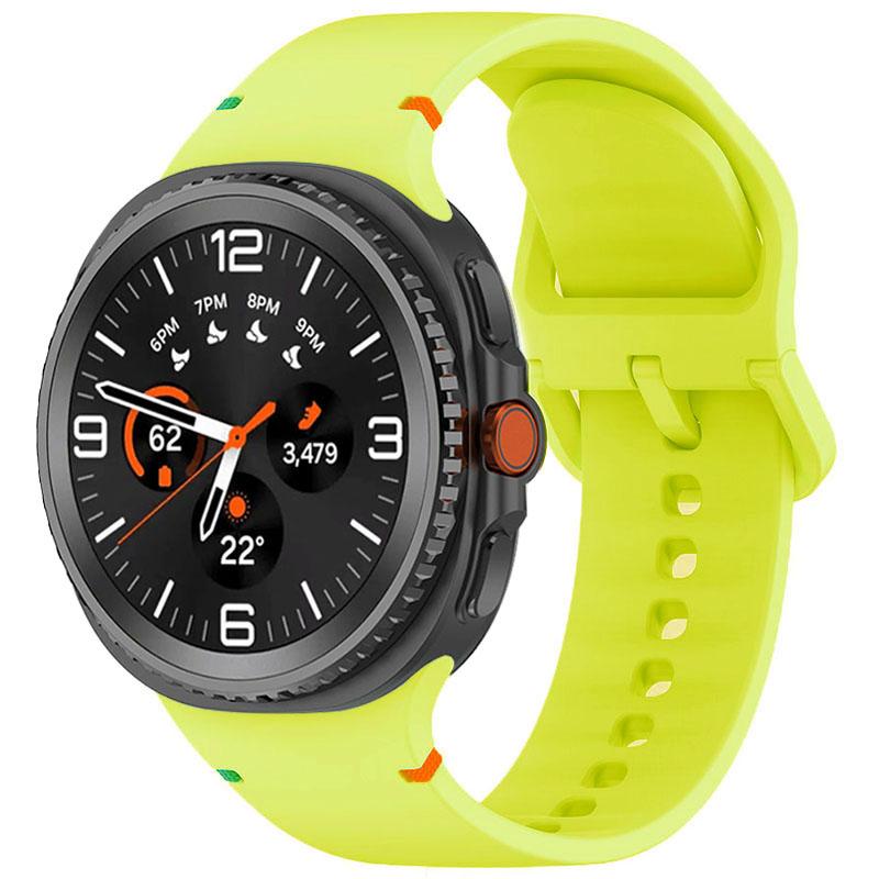 Sports Silicone Strap For Samsung Galaxy Watch 8 40mm 44mm Official Stitch Bracelet Wristband Galaxy Watch 8 Classic 46mm Correa