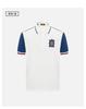 Men's Fashion Color Block Short Sleeve Polo Shirt
