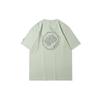 Li Ning Badfive Chongqing City Limited Edition Fog Capital Trend Print Rundhals-T-Shirt Herren Tops Grün AHSR925-4