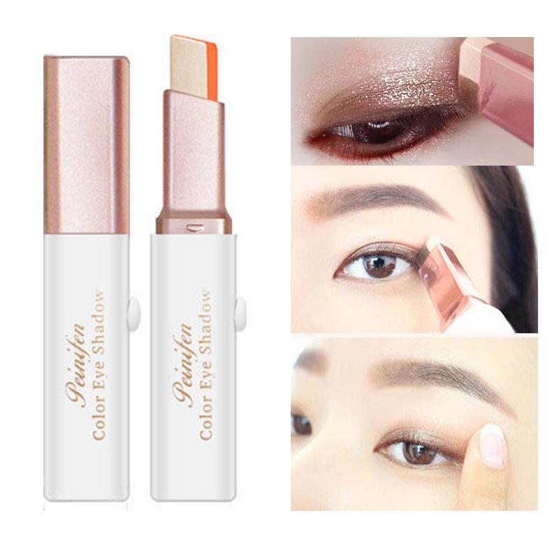 

Penifen Two-Color Gradient Eye Shadow Stick: Smudge-Free, Easy One-Stroke Application