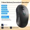 Baseus Mouse-ul Bluetooth wireless este potrivit pentru Apple Mac, Huawei Matebook, laptop, tabletă, desktop, birou, silențios, mouse ușor