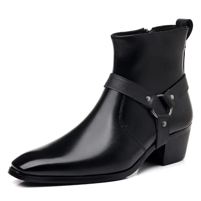 Vīriešu Chelsea Ankle Boots Ikdienas Rietumu