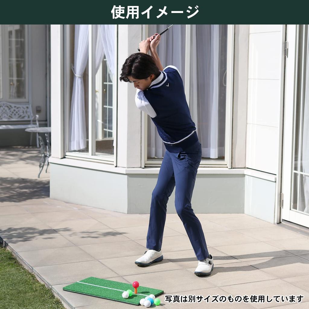 Tabata Golf Permanent Golf Tee for Practice Rubber Permanent Tee Height GV0297 Tee, Tee, Mat, Tee, XXL, 65mm,