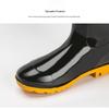 Lixian Men's High-Top Non-Slip Rain Boots