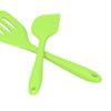 Cooking Spatula Set Silicone Baking Scraper Heat Resistant   Kitchen Utensil(Pink )