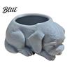 Customizable DIY Plant Pot Puppy 3D Planter Container Cute Printed Decorative Lying Dog Succulents Shaped Planter Pot for