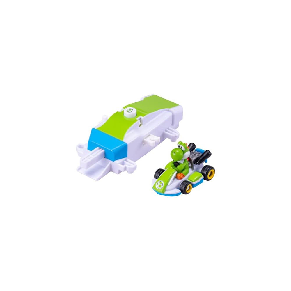 

Takara Tomy Drift Tomica Mario Kart Drift Starter Set Yoshi Standard Cart Toy for Ages 3 and Up