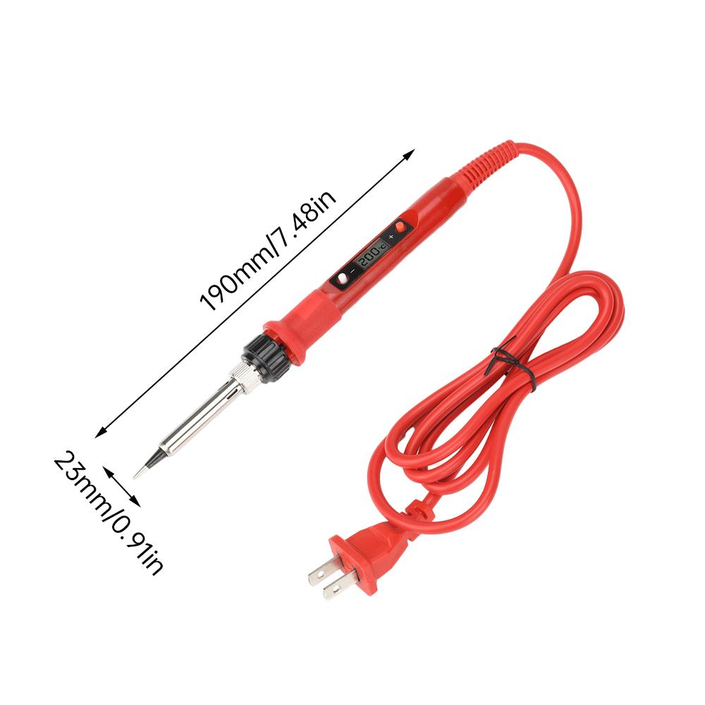 JCD Soldering Iron Kit Digital Display Soldering Iron Set Adjustable Temperature Soldering Iron Welding Repair Tools