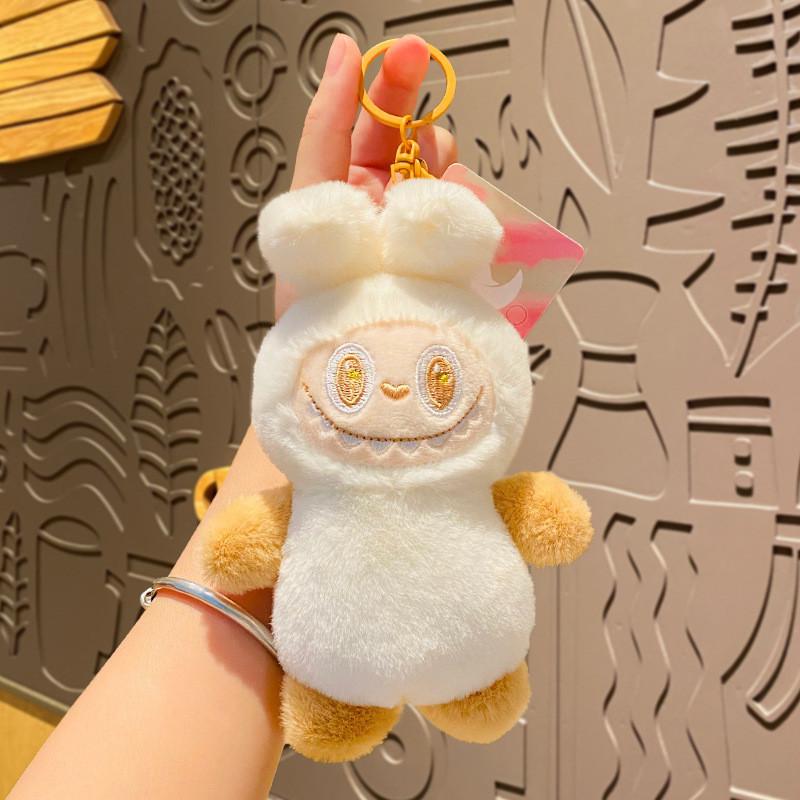 Adorable Plush Bunny Keychain Cuddly Toy For Car Bags And Gifts For Kids And Couples