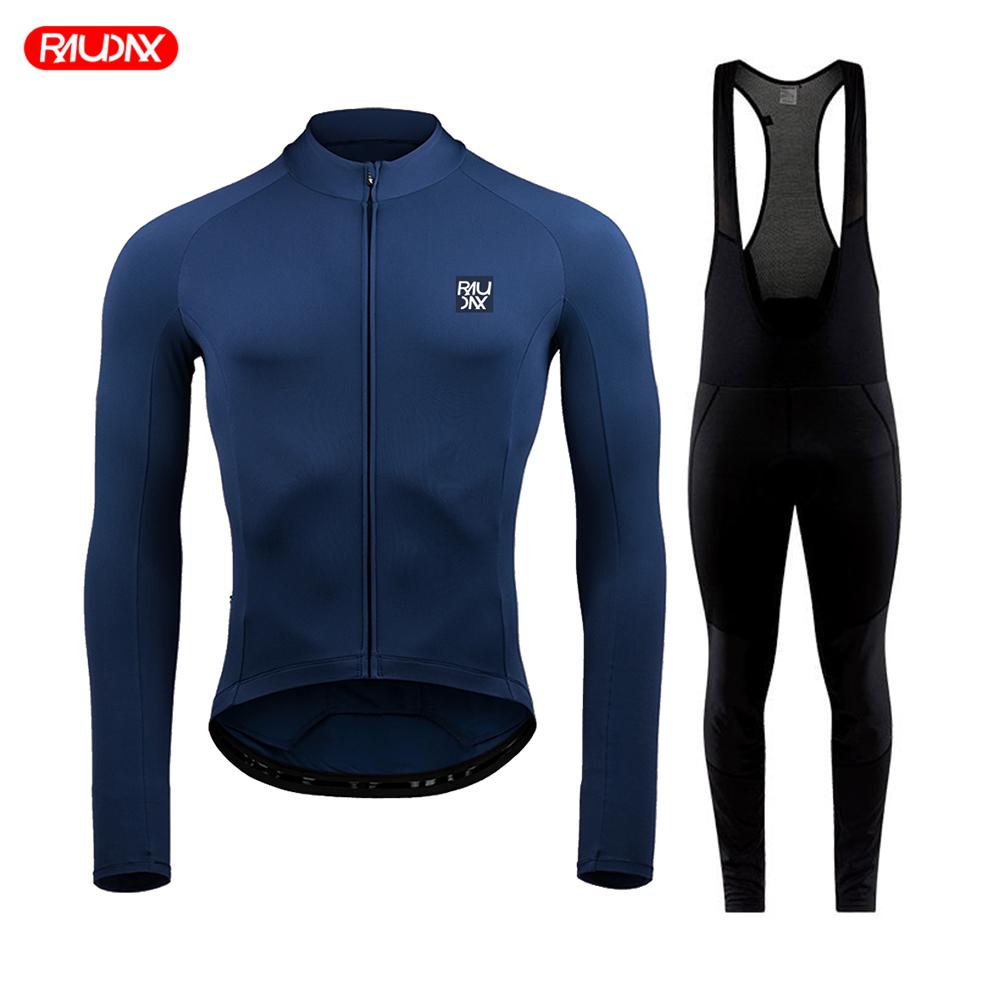 Spring Autumn Summer Cycling Jersey 2026 Raudax Long Sleeve Cycling Clothing Bike Ciclismo Mtb Ropa De Hombre Cycling Sets