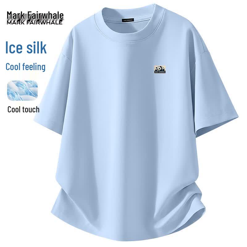 Marc Fairwell Men s Ice Silk Cooling Short Sleeve T-Shirt 5XL