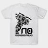 Vintage No Disassemble Retro‑Quirky‑Slogan‑Meme Unisex Cotton T‑Shirt