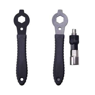 Fahrrad Kurbelabzieher Pedalwrench Einfaches Fahrrad Kurbelarm Entfernungswerkzeug für Vierkant Professionelles Fahrrad Reparatur Werkzeugsatz