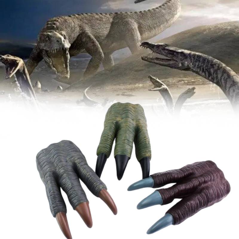 Claw Dragon Model Vinyl Toy Cartoon Halloween Gloves Decoration Durable Prop