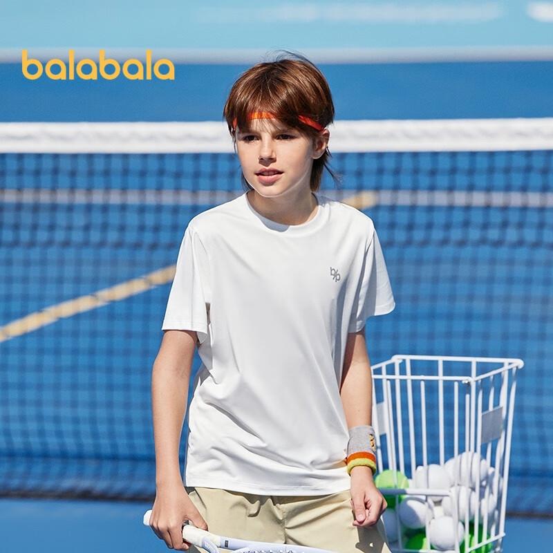Balabala Boys' Quick-Dry Casual Short Sleeve T-Shirt
