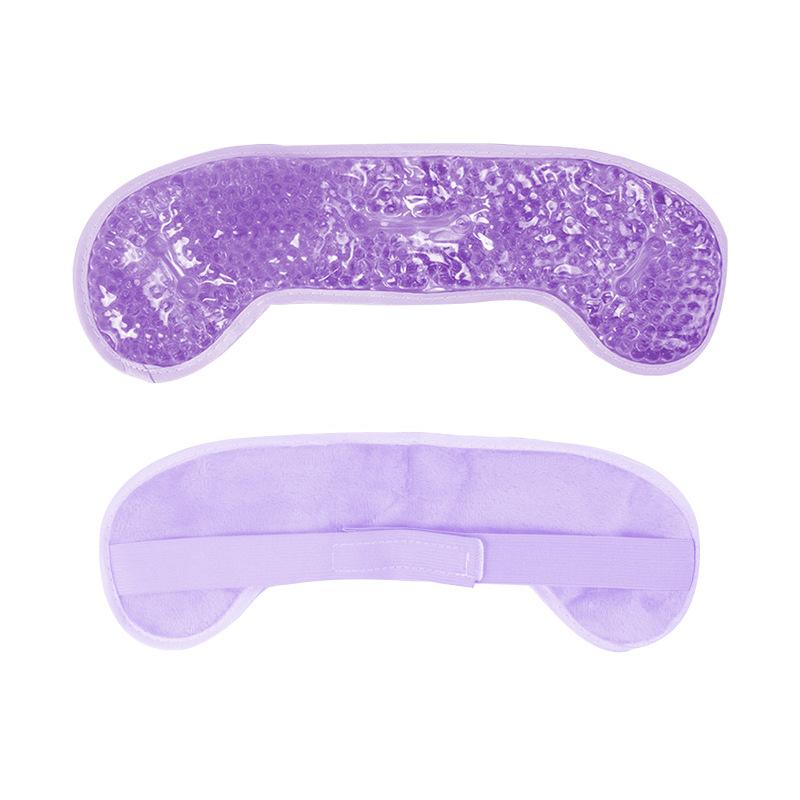 Hot/Cold Gel Bead Migraine Wrap Ice Pack with Gel Bead Soft Plush Backing Ice Wrap for Headaches Stress Relief SPA Massager