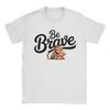 Unisex Womens Punch Monkey Be Brave T Shirts Pure Cotton Tops Casual Short Sleeve Round Neck Tee Shirt Plus Size TShirts