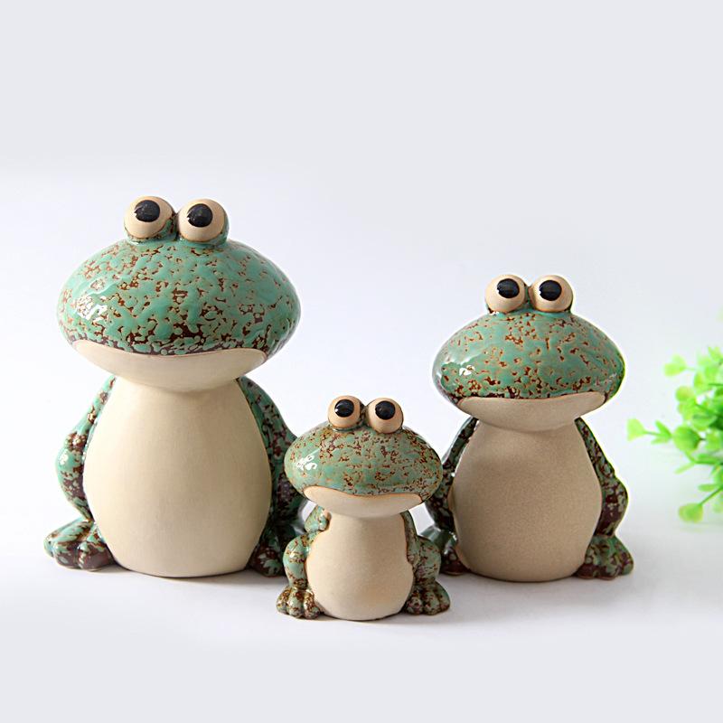 Jingdezhen Creative Ceramic Ornament Desktop Simplicity Niche Cute Porcelain Living Room High End Small Decoration