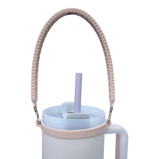 2ks silikonový popruh na láhve na vodu Držák na vodu s dlouhou životností Nastavitelný protiskluzový popruh