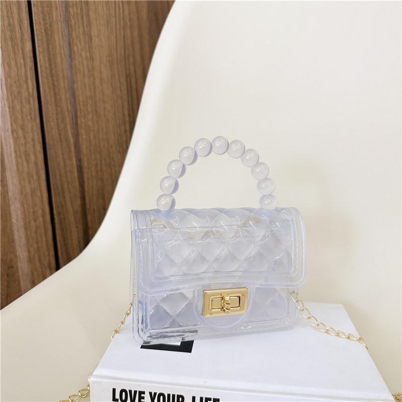 Jelly Bag Pvc Bag Trendy Women'S Bag Shoulder Messenger Bag