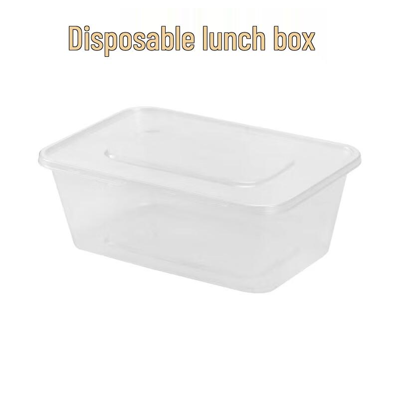 Xiangcheng 1000ml Square Takeout Food Containers with Lids