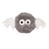 Holiday Gift for Men Halloween Bat Plush Keychain, Cute Devil Furry Pendant Funny Bag Decoration Keys, Vintage Silver Alloy Key Ring, Spooky