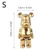 Electroplating Cartoon Bear Ornament Piggy Bank Resin Handicraft Creativity Affordable Luxury Desktop Living Room Decoration