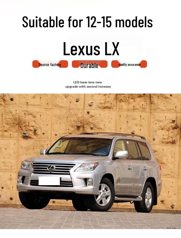 Clear Headlight Lens Cover for 2012-2015 Lexus LX570