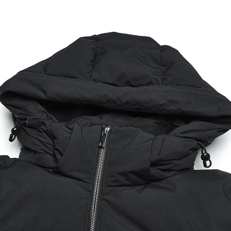 New FILA Down Jacket Men's Pitch Black F51M448901FBK